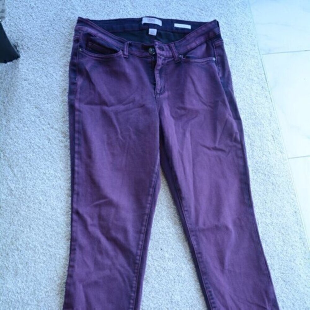 Vintage America jeans size 8 jeans burgundy